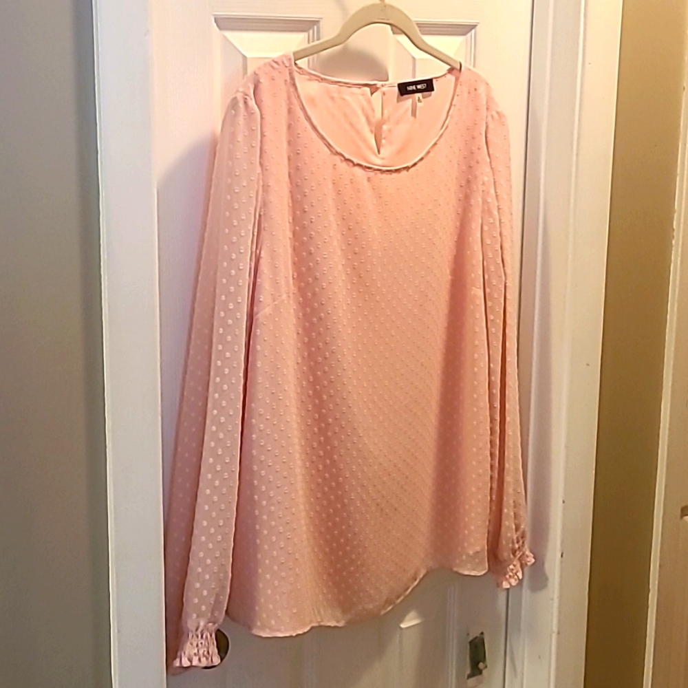 Nine West Pink blouse